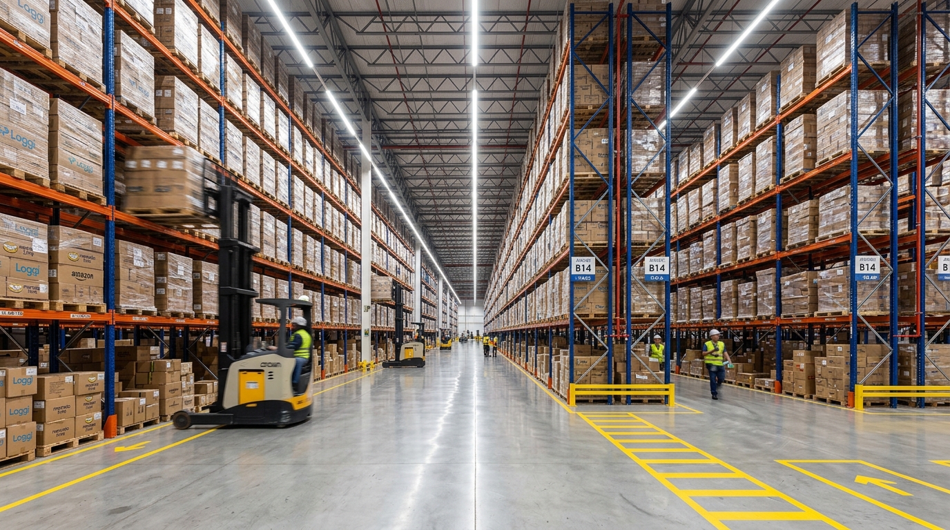 Projeto Armazém logístico com verticalização de alta capacidade